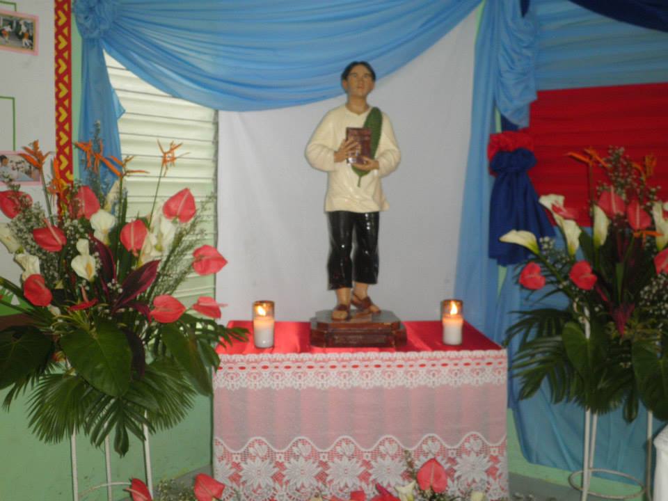 Pilgrim Image of San Pedro Calungso at SCS